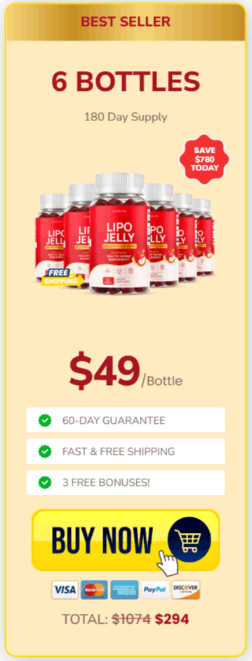 Buy  Lipo Jelly 6 Bottle
